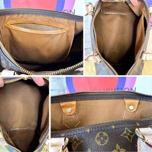 Louis Vuitton Speedy 30 new LEATHER REPLACED - Picture 9 of 16